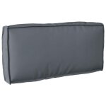 Vidaxl 42001528 coussin de chaise anthracite