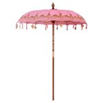 Vidaxl 42006462 parasol de terrasse rose