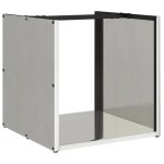 Vidaxl 864241 chariots et supports de b�ches pour chemin�es