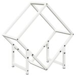 Vidaxl 864276 chariots et supports de b�ches pour chemin�es