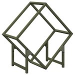 Vidaxl 864278 chariots et supports de b�ches pour chemin�es