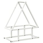 Vidaxl 864312 chariots et supports de b�ches pour chemin�es