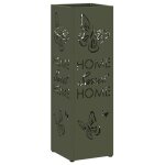 Vidaxl 868504 porte - parapluies m�tal olive