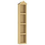 Vidaxl abri a outils de jardin 40x33x222 cm bois de pin imprgn