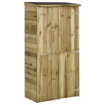 Vidaxl abri � outils pour jardin pin 85 x 48 x 177 cm