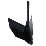 Vidaxl accessoire de charrue  timon noir mtal