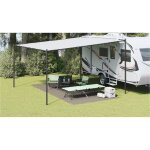 Vidaxl accessoire de tente gris clair polyester 250 x 500 cm portable