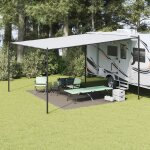 Vidaxl accessoire de tente gris clair polyester 300 x 400 cm