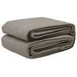 Vidaxl accessoire de tente gris clair polyester 400 x 400 cm l�ger