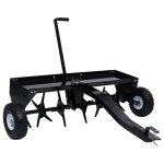 Vidaxl a�rateur de pelouse pour tondeuse autoport�e 102 cm