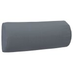 Vidaxl appui - tte de chaise longue gris 40x7, 5x15 cm textilne