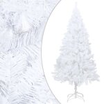Vidaxl arbre de no?l artificiel avec branches paisses blanc 150cm pvc