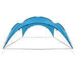 Vidaxl arceau de tente de r�ception 450x450x265 cm bleu clair