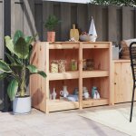 Vidaxl armoire de cuisine d'extrieur 106x55x92 cm bois de pin massif
