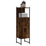 Vidaxl armoire de salle de bain chne fum 33x33x120, 5 cm