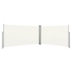 Vidaxl auvent manuel rtractable 350 cm orange et marron