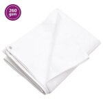 Vidaxl b�che 260 g / m 4x8 m blanc pehd