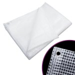 Vidaxl bche de gaze 140 g / m 6x8 m blanc