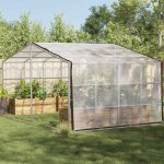 Vidaxl b�che avec ?illets transparent 4 x 5 m poly�thyl�ne