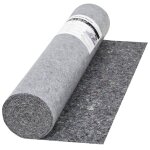Vidaxl bche de protection contre peinture 50 m 280 g / m gris