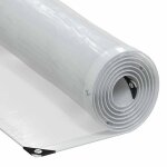 Vidaxl b�che transparente avec oeillets 1x5 m poly�thyl�ne