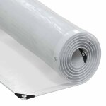 Vidaxl b�che transparente avec oeillets 1x6 m poly�thyl�ne