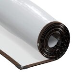 Vidaxl bche transparente avec oeillets 8x10 m polythylne