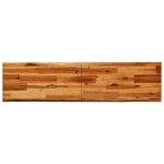 Vidaxl banc avec bord vivant 140 cm bois d'acacia massif