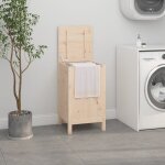 Vidaxl bo?te ¿¿ linge 44x44x76 cm bois massif de pin Vidaxl bo?te ¿¿ linge 44x44x76 cm bois massif de pin