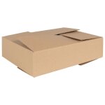 Vidaxl bo�te pliable 50 pcs 40x30x10 cm carton