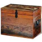 Vidaxl boîtes de rangement bois massif de récupération Vidaxl boîtes de rangement bois massif de récupération