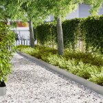 Vidaxl bordures de jardin 30 pcs 100x0, 5x20 cm acier galvanis
