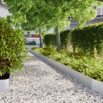 Vidaxl bordures de pelouse 30 pcs 20x103 cm acier galvanis�