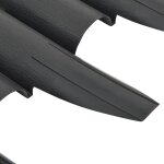 Vidaxl bordures de pelouse 36 pcs anthracite 10 m pp