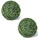 Vidaxl boule de buis artificielle 2 pcs 35 cm