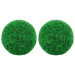 Vidaxl boules de buis artificielles 2 pcs 45 cm