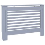 Vidaxl cache - radiateur anthracite 112x19x81 cm mdf