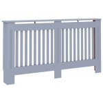 Vidaxl cache - radiateur anthracite 152x19x81 cm mdf Vidaxl cache - radiateur anthracite 152x19x81 cm mdf