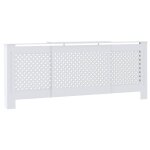 Vidaxl cache - radiateur mdf blanc 205 cm Vidaxl cache - radiateur mdf blanc 205 cm