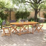 Vidaxl chaises de jardin pliables lot de 4 gris fonc� tissu