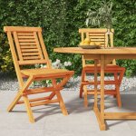 Vidaxl chaises de jardin pliantes 2 pcs 47x63x90 cm bois massif teck Vidaxl chaises de jardin pliantes 2 pcs 47x63x90 cm bois massif teck