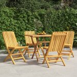 Vidaxl chaises de jardin pliantes 4 pcs 47x47x89 cm bois massif teck Vidaxl chaises de jardin pliantes 4 pcs 47x47x89 cm bois massif teck
