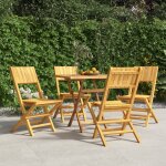 Vidaxl chaises de jardin pliantes 4 pcs 47x61x90 cm bois massif teck Vidaxl chaises de jardin pliantes 4 pcs 47x61x90 cm bois massif teck