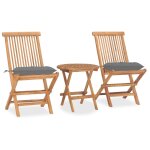 Vidaxl chaises de jardin pliantes 8 pcs 47x47x89 cm bois massif teck Vidaxl chaises de jardin pliantes 8 pcs 47x47x89 cm bois massif teck