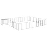 Vidaxl chaises de jardin pliantes 8 pcs gris 56x61x89 cm bois de teck