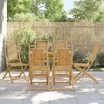 Vidaxl chaises pliables de jardin lot de 6 46x66x99 cm bambou Vidaxl chaises pliables de jardin lot de 6 46x66x99 cm bambou