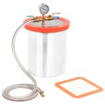Vidaxl chambre sous vide acier inoxydable 11, 42 l