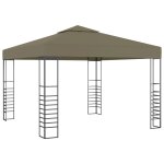 Vidaxl chapiteau de jardin 3x3 m taupe 180 g / m Vidaxl chapiteau de jardin 3x3 m taupe 180 g / m