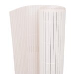 Vidaxl cl?ture de jardin double face 90 x 300 cm blanc Vidaxl cl?ture de jardin double face 90 x 300 cm blanc