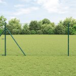 Vidaxl cl�ture hexagonale verte 1. 2x10 m en acier